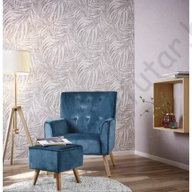 Kép 2/8 - TF00617436 levélmintás tapéta