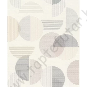 Kép 1/3 - TF00735956 geometrikus mintájú szürke tapéta