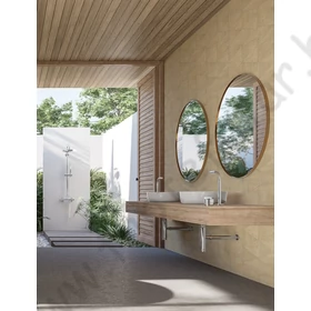 Kép 3/5 - TF30033359 famintájú geometrikus világosbarna tapéta