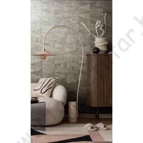 Kép 3/4 - TF30033360 famintájú geometrikus taupe tapéta