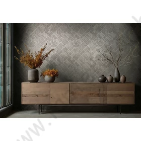 Kép 4/4 - TF30035511 geometrikus mintájú taupe tapéta