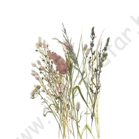 Kép 2/3 - TF30035798 virágmintás rózsaszín tapétaposzter (159x270cm)