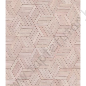 Kép 1/4 - TF30089002 geometrikus mintájú rózsaszín tapéta