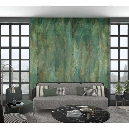 TF30046743 kőhatású zöld tapétaposzter, digitális panel