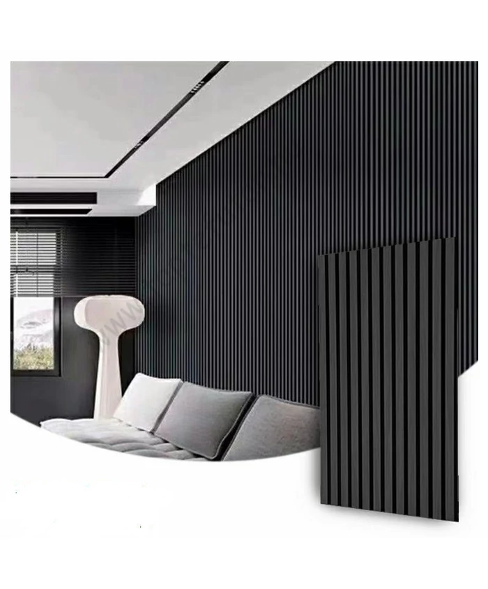 Akusztikus falpanel - fekete tölgy - 60x260cm